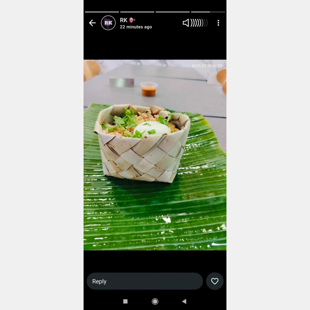 Palm Biryani Box (cover)~ Size: 3*4