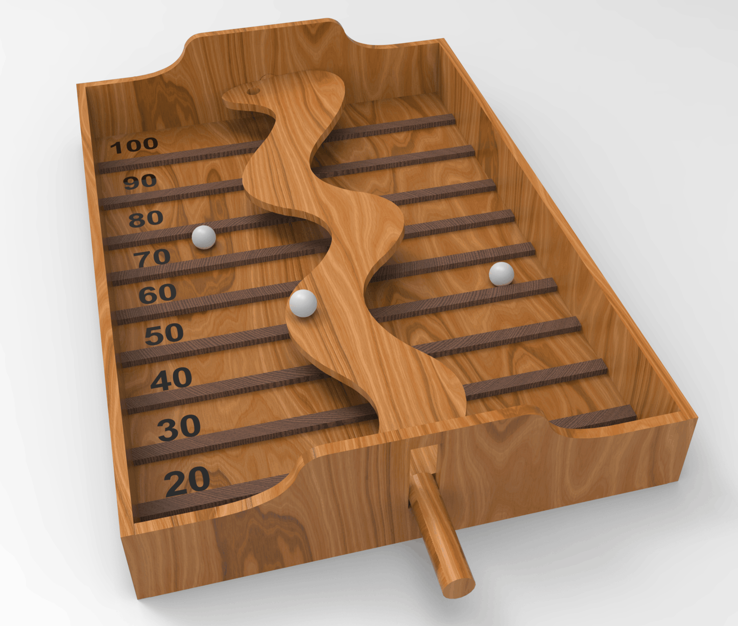 Zig Zag Rolling Ball Balanceing