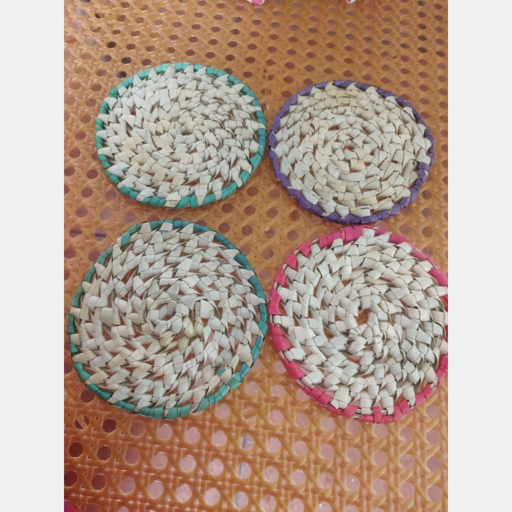 Palm Round Table Mat Small