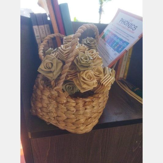 Banana Park with Handle Flower~ Size: 6*6