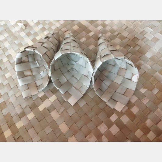 Palm Leaf Cones~ Size: 6