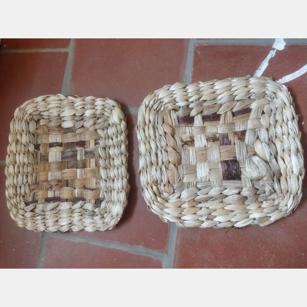 Palm Banana Park Square Mat