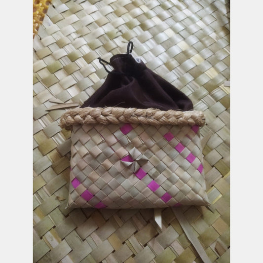 Palm leaf Surukku bag~ Size: 6×6