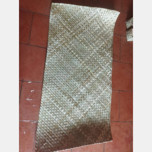 Palm leaf mat~ Size: 6 feet × 1 feet