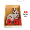 Pull toys rabbit